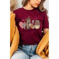 thumbnail image 1 of Boujee Cute Football Graphic Tee, 1 of 11