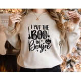 Boujee Witch Fall Sweatshirt: Graphic Pullover - Walmart.com