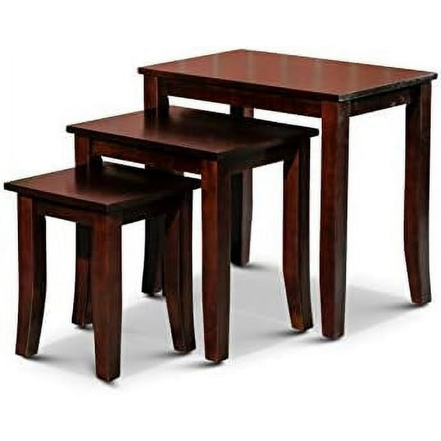 Boulder 3-Piece Nesting Tables Indoor Living Collection - Walmart.com