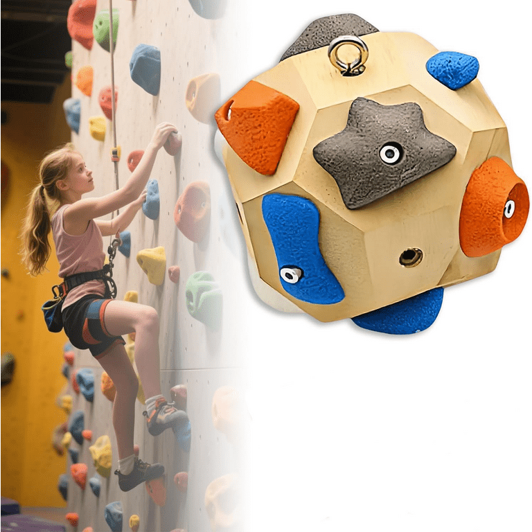 Boulder Block for Climbers, Handcrafted Wodden Boulder Ball Block Rock Climbing Training Boulderball for Finger Build Strength Training Tool Gift for Mountain Climbers Present Gift (1PCS) - Walmart.com Boulder Block for Climbers, Handcrafted Wodden Boulder Ball Block Rock Climbing Training Boulderball for Finger Build Strength Training Tool Gift for Mountain Climbers Present Gift (1PCS) - Walmart.com