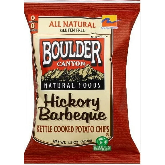 (Price/Pack)Boulder Canyon 11317 Boulder Canyon 1.5 oz / 55 Count Bbq Case