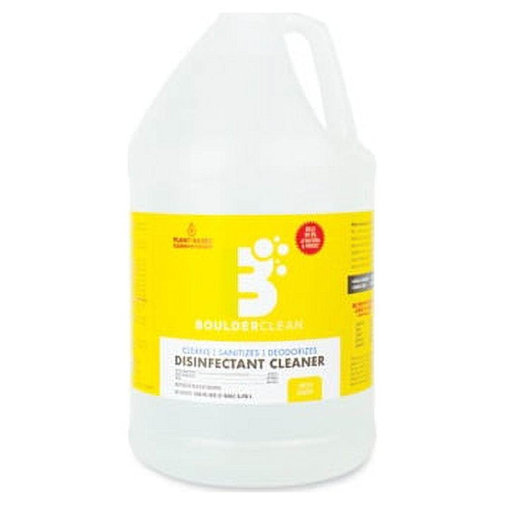 Boulder Clean Disinfectant Cleaner 128 oz Bottle, 4/Carton