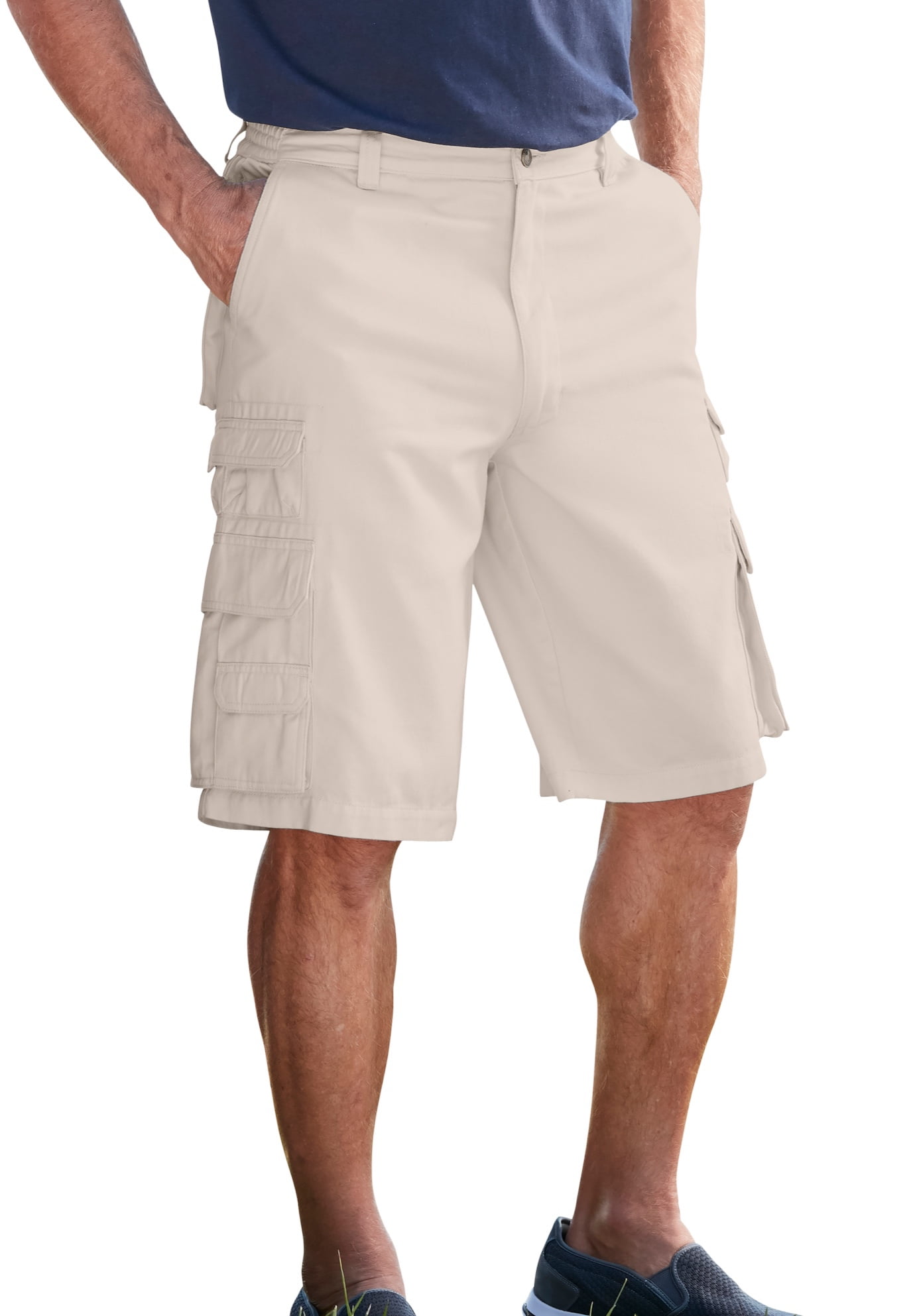 Boulder Creek By Kingsize Men's Big & Tall 12" SideElastic Stacked