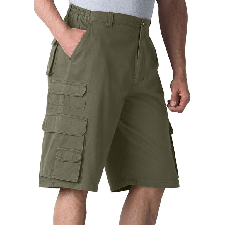 Mens big and store tall cargo shorts