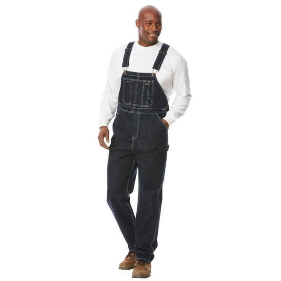Boulder Creek by KingSize Men's Big & Tall  Denim Overalls