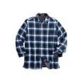 thumbnail image 1 of Boulder Creek By Kingsize Men's Big & Tall Fleece-Lined Flannel Shirt Jacket, 1 of 3
