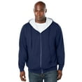 thumbnail image 1 of Boulder Creek By Kingsize Men's Big & Tall  Full-Zip Thermal Hoodie, 1 of 6