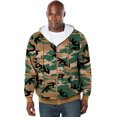 thumbnail image 1 of Boulder Creek By Kingsize Men's Big & Tall  Full-Zip Thermal Hoodie, 1 of 6