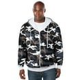 thumbnail image 1 of Boulder Creek By Kingsize Men's Big & Tall  Full-Zip Thermal Hoodie, 1 of 6