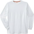 thumbnail image 1 of Boulder Creek By Kingsize Men's Big & Tall ™ Heavyweight Long-Sleeve No Pocket Crewneck Tee, 1 of 2