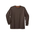 thumbnail image 1 of Boulder Creek By Kingsize Men's Big & Tall ™ Heavyweight Long-Sleeve No Pocket Crewneck Tee, 1 of 2