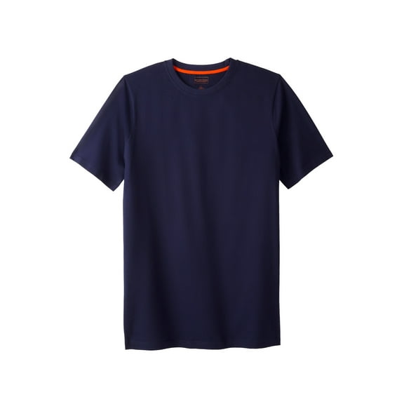 Boulder Creek By Kingsize Men's Big & Tall Heavyweight Longer-Length Crewneck T-Shirt