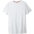 thumbnail image 1 of Boulder Creek By Kingsize Men's Big & Tall Heavyweight Longer-Length Pocket Crewneck T-Shirt, 1 of 5