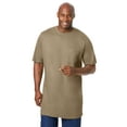 thumbnail image 1 of Boulder Creek By Kingsize Men's Big & Tall Heavyweight Longer-Length Pocket Crewneck T-Shirt, 1 of 5