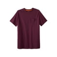 thumbnail image 1 of Boulder Creek By Kingsize Men's Big & Tall Heavyweight Longer-Length Pocket Crewneck T-Shirt, 1 of 5