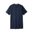 thumbnail image 1 of Boulder Creek By Kingsize Men's Big & Tall  Heavyweight Longer-Length Short-Sleeve Henley Shirt, 1 of 3