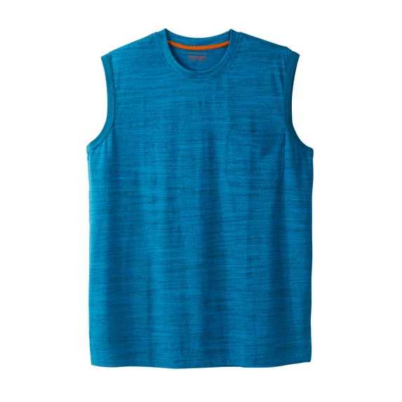 Boulder Creek By Kingsize Men's Big & Tall Heavyweight Pocket Muscle Tee Shirt