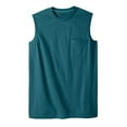 thumbnail image 1 of Boulder Creek By Kingsize Men's Big & Tall  Heavyweight Pocket Muscle Tee Shirt, 1 of 6