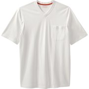 Boulder Creek By Kingsize Men's Big & Tall Heavyweight Pocket V-Neck Tee
