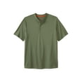 thumbnail image 1 of Boulder Creek By Kingsize Men's Big & Tall  Heavyweight Short-Sleeve Henley Shirt, 1 of 5