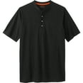 thumbnail image 1 of Boulder Creek By Kingsize Men's Big & Tall  Heavyweight Short-Sleeve Henley Shirt, 1 of 5