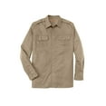 thumbnail image 1 of Boulder Creek By Kingsize Men's Big & Tall Long Sleeve Pilot Shirt, 1 of 4