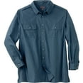 thumbnail image 1 of Boulder Creek By Kingsize Men's Big & Tall Long Sleeve Pilot Shirt, 1 of 4