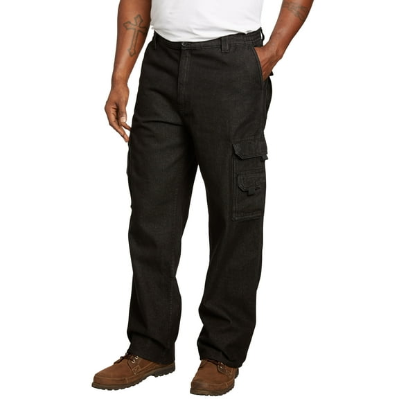 Boulder Creek By Kingsize Men's Big & Tall  Marine Cargo Pants