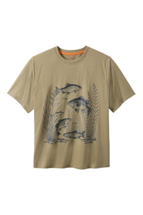 By Kingsize Men's Big & Tall  Nature Graphic Tee