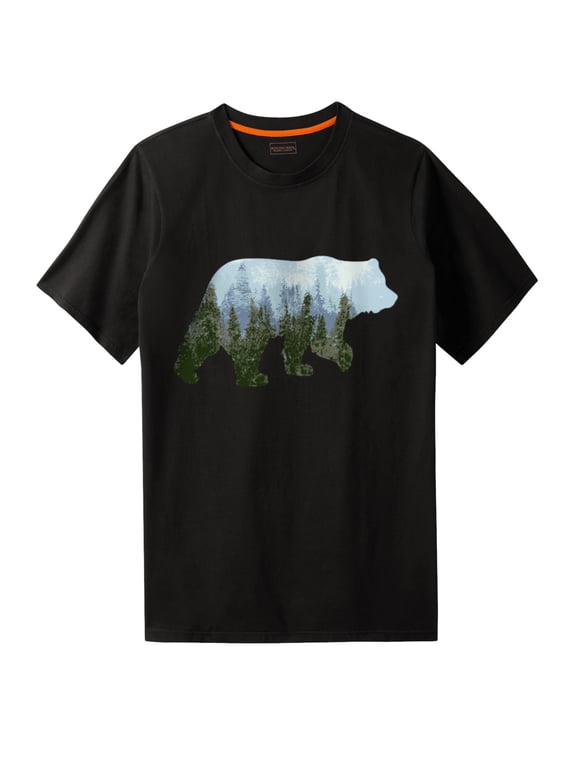 By Kingsize Men's Big & Tall Nature Graphic Tee