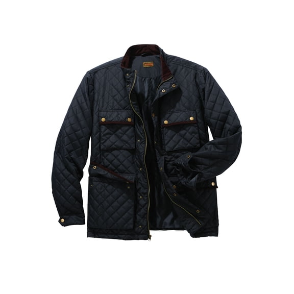 Boulder Creek By Kingsize Men's Big & Tall Quilted Jacket