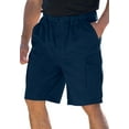 thumbnail image 1 of Boulder Creek By Kingsize Men's Big & Tall  Renegade 9" Full Elastic Waist Cargo Shorts, 1 of 5