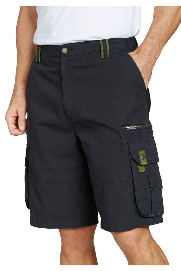 By Kingsize Men's Big & Tall Ripstop Cargo Shorts