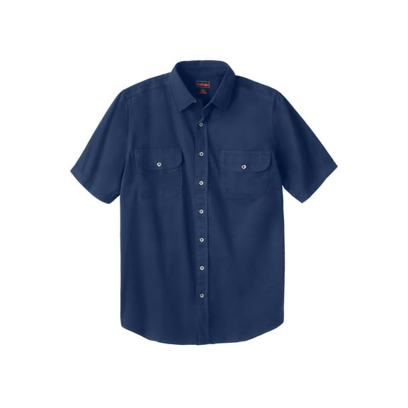Boulder Creek By Kingsize Men's Big & Tall  Short Sleeve Shirt