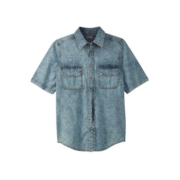 Boulder Creek By Kingsize Men's Big & Tall  Short Sleeve Shirt