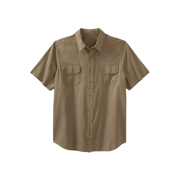 Boulder Creek By Kingsize Men's Big & Tall  Short Sleeve Shirt