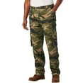 thumbnail image 1 of Boulder Creek By Kingsize Men's Big & Tall  Side-Elastic Stacked Cargo Pocket Pants, 1 of 4