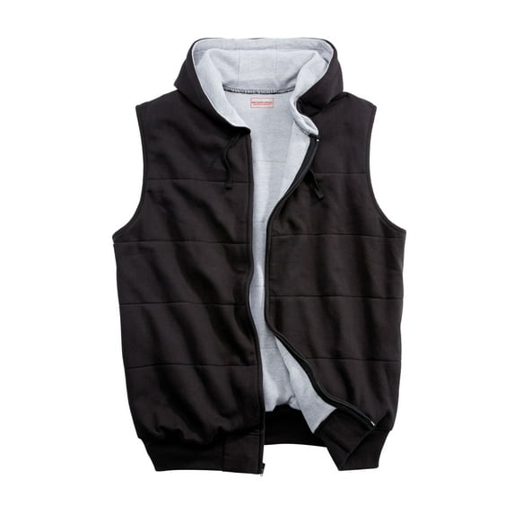 Boulder Creek By Kingsize Men's Big & Tall Thermal Lined Fleece Vest