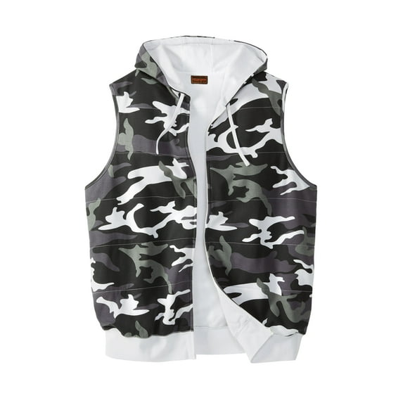 Boulder Creek By Kingsize Men's Big & Tall ™ Thermal Lined Fleece Vest