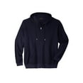 thumbnail image 1 of Boulder Creek By Kingsize Men's Big & Tall  Thermal Waffle Zip Hoodie, 1 of 3