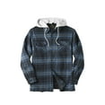 thumbnail image 1 of Boulder Creek Men's Big & Tall Removable Hood Shirt Jacket, 1 of 2