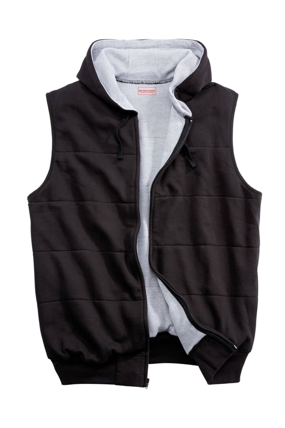 Men's Big & Tall Thermal Lined Fleece Vest