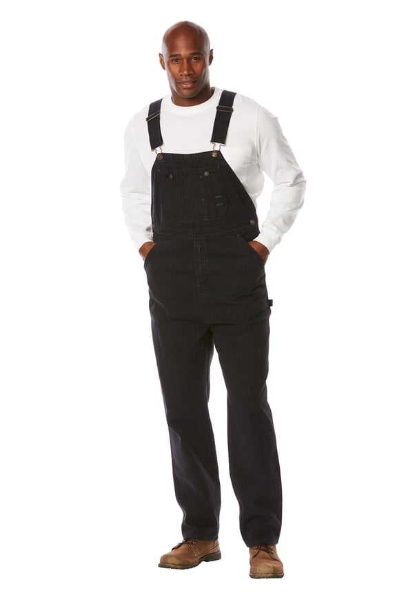 by KingSize Men's Big & Tall  Denim Overalls