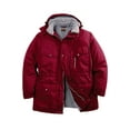 thumbnail image 1 of Boulder Creek by KingSize Men's Big & Tall Fleece-Lined Parka With Detachable Hood And 6 Pockets, 1 of 6