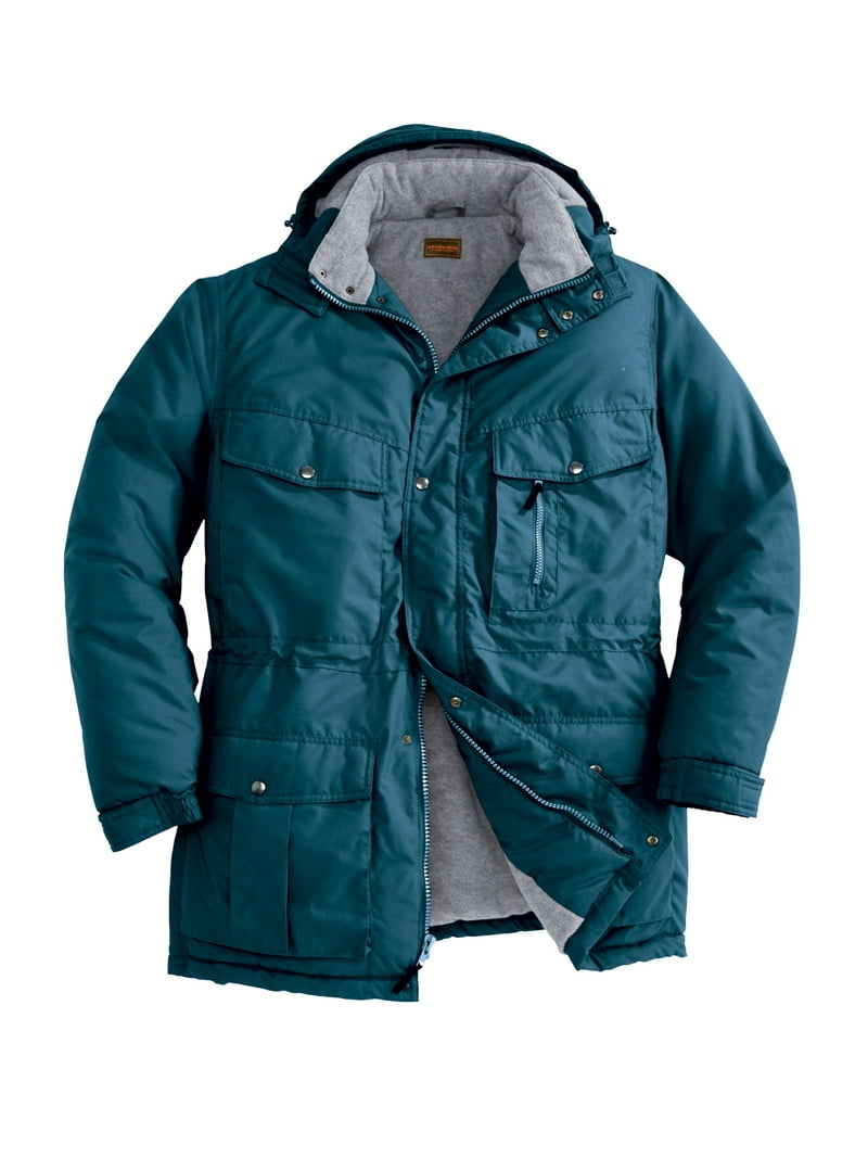 Boulder Creek by KingSize Men's Big & Tall Fleece-Lined Parka With