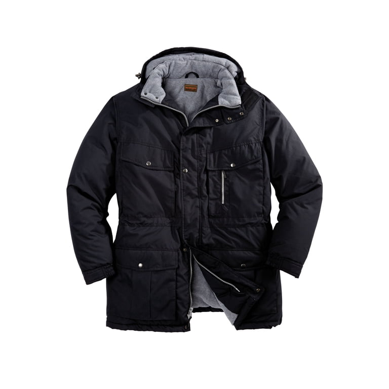 Boulder Creek Men's Big & Tall Fleece-Lined Parka photo 1