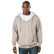 BOULDER CREEK by KingSize Men's Big & Tall Full-Zip Thermal Hoodie