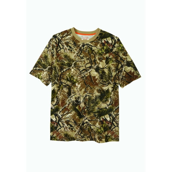 Boulder Creek by KingSize Men's Big & Tall Heavyweight Jersey Crewneck T-Shirt