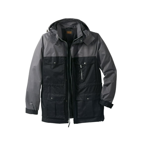 Boulder Creek by KingSize Men's Big & Tall Lightweight Expedition Parka