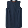 thumbnail image 1 of Boulder Creek by KingSize Men's Big & Tall Longer-Length Heavyweight Muscle Tee - 6XL, Navy, 1 of 4